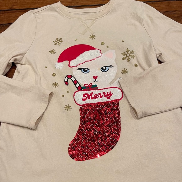 Wonder Nation Girls Christmas Outfit - Picture 2 of 5